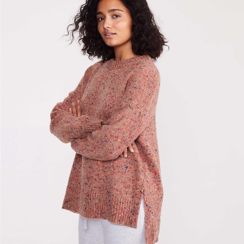 Lou & Grey Pink Flecked Sweater Tunic